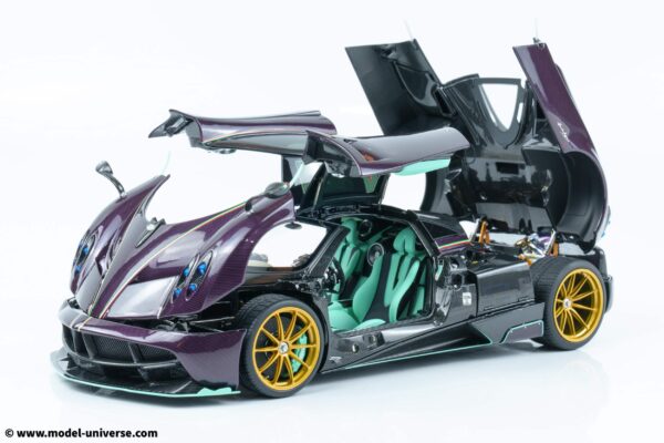 Almost Real - 1:18 Pagani Huayra Dinastia Yazi 2016 Purple - Diecast Model 21 Almost Real - 1:18 Pagani Huayra Dinastia Yazi 2016 Purple - Diecast Model