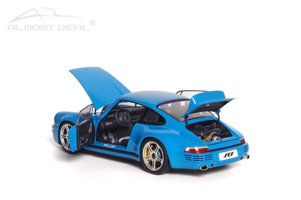 1:18 RUF SCR Porsche 2018 Mexico Blue - Limited Edition Diecast Model - Almost Real 18 1:18 RUF SCR Porsche 2018 Mexico Blue - Limited Edition Diecast Model - Almost Real