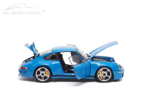 1:18 RUF SCR Porsche 2018 Mexico Blue - Limited Edition Diecast Model - Almost Real 15 1:18 RUF SCR Porsche 2018 Mexico Blue - Limited Edition Diecast Model - Almost Real