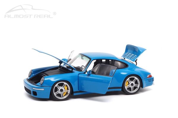 1:18 RUF SCR Porsche 2018 Mexico Blue - Limited Edition Diecast Model - Almost Real 14 1:18 RUF SCR Porsche 2018 Mexico Blue - Limited Edition Diecast Model - Almost Real