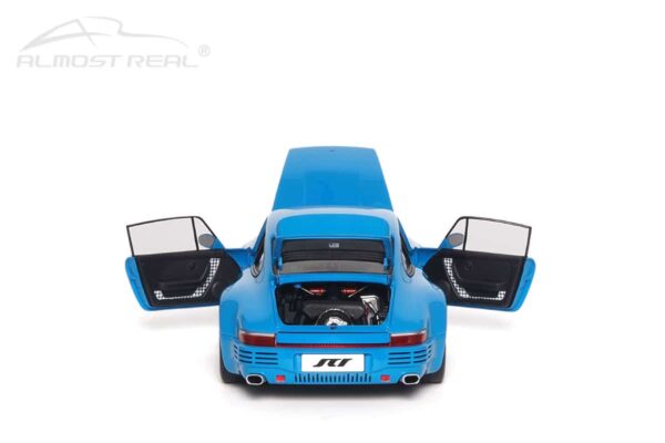 1:18 RUF SCR Porsche 2018 Mexico Blue - Limited Edition Diecast Model - Almost Real 13 1:18 RUF SCR Porsche 2018 Mexico Blue - Limited Edition Diecast Model - Almost Real