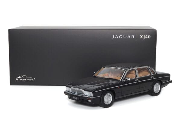 Almost Real 810543 Jaguar Daimler XJ6 XJ40 Black Diecast Model Car