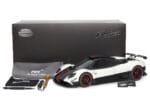 Almost Real - 1:18 Pagani Zonda Cinque Coupe 2009 Bianco Benny - Diecast Model