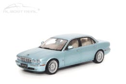 Almost Real 810503 XJ6 X350 Seafrost Blue Diecast Model Car