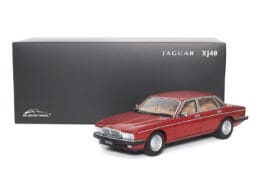 Almost Real 810541 Jaguar Daimler XJ6 XJ40 Flamenco Red Diecast Model Car