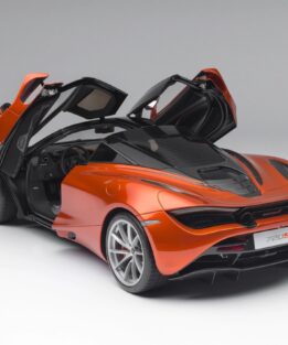 Amalgam 1:8 McLaren 720S Ember Orange Resin Model M5914