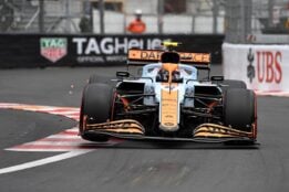 Amalgam - 1:18 McLaren MCL35M - 2021 Monaco GP #4 L. Norris