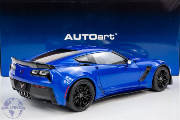 AUTOart 1:18 Chevrolet Corvette C7 Z06 Laguna Blue 2014 (71265) Composite Model 16 AUTOart - 1:18 Chevrolet Corvette C7 Z06 Laguna Blue 2014 - Composite Model