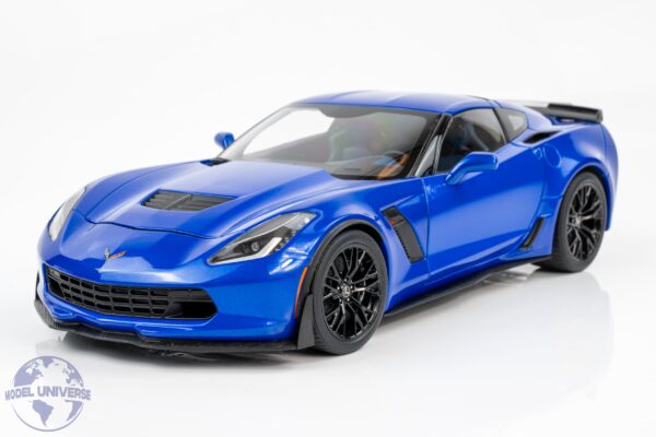 AUTOart 1:18 Chevrolet Corvette C7 Z06 Laguna Blue 2014 (71265) Composite Model 23 AUTOart - 1:18 Chevrolet Corvette C7 Z06 Laguna Blue 2014 - Composite Model