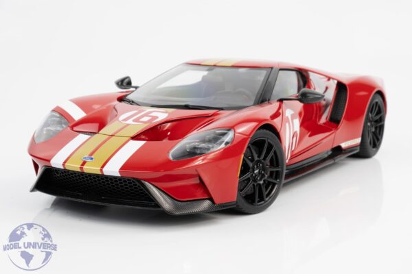 AUTOart - 1:18 Ford GT 2022 '64 Alan Mann Heritage Edition Red - Composite Model 24 AUTOart - 1:18 Ford GT 2022 '64 Alan Mann Heritage Edition Red - Composite Model