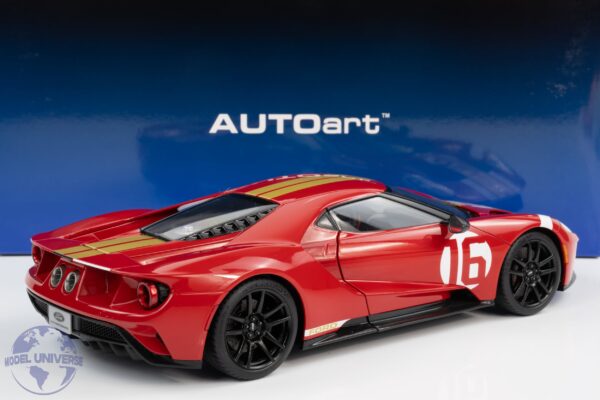 AUTOart - 1:18 Ford GT 2022 '64 Alan Mann Heritage Edition Red - Composite Model 16 AUTOart - 1:18 Ford GT 2022 '64 Alan Mann Heritage Edition Red - Composite Model