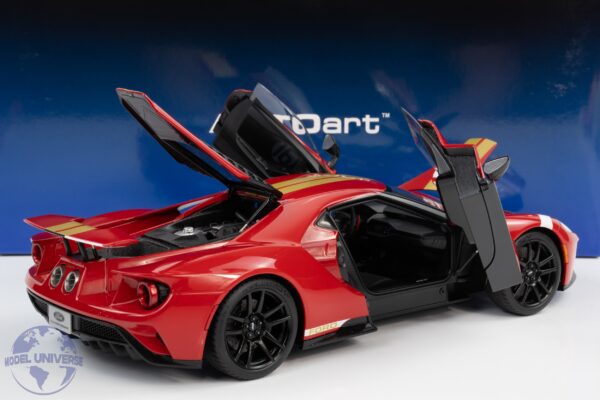 AUTOart - 1:18 Ford GT 2022 '64 Alan Mann Heritage Edition Red - Composite Model 15 AUTOart - 1:18 Ford GT 2022 '64 Alan Mann Heritage Edition Red - Composite Model