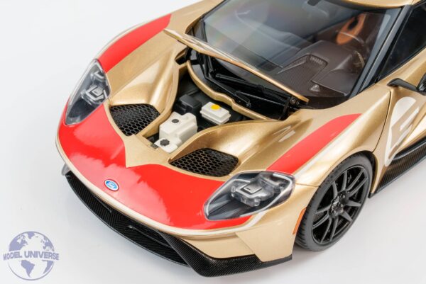 AUTOart - 1:18 Ford GT 2022 '64 Holman Moody Heritage Edition Gold - Composite Model 20 AUTOart - 1:18 Ford GT 2022 '64 Holman Moody Heritage Edition Gold - Composite Model