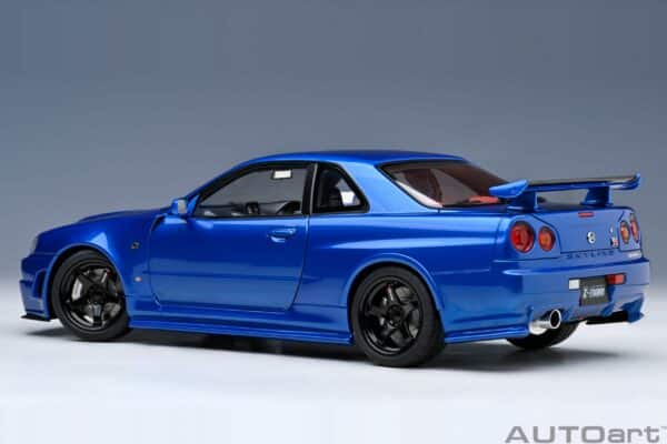 AUTOart - 1:18 Nissan Skyline GT-R (R34) Z-tune (Bayside Blue)