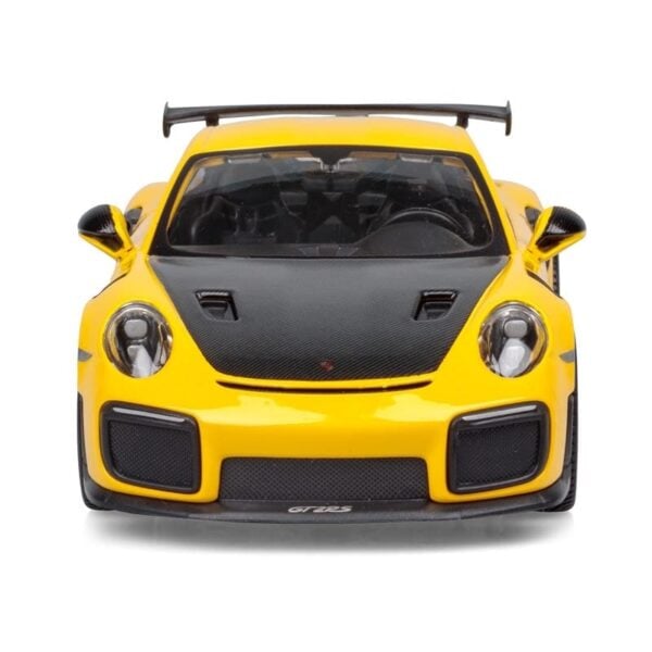 Maisto M31523 Porsche 911 gt2 rs yellow diecast model