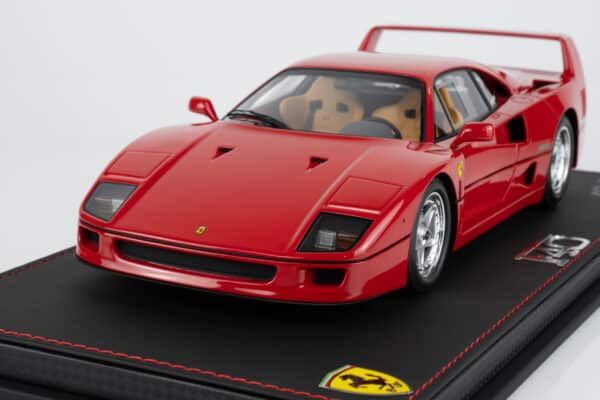 BBR 1:18 Ferrari F40 1987 Rosso Corsa Ex Nigel Mansell (P18168NM) Limited Edition Resin Model (With Showcase) 13 BBR 1:18 Ferrari F40 1987 Rosso Corsa Ex Nigel Mansell (P18168NM) Limited Edition Resin Model (With Showcase)