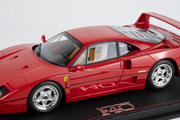 BBR 1:18 Ferrari F40 1987 Rosso Corsa Ex Nigel Mansell (P18168NM) Limited Edition Resin Model (With Showcase) 16 BBR 1:18 Ferrari F40 1987 Rosso Corsa Ex Nigel Mansell (P18168NM) Limited Edition Resin Model (With Showcase)