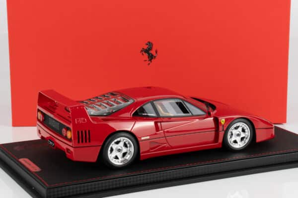 BBR 1:18 Ferrari F40 1987 Rosso Corsa Ex Nigel Mansell (P18168NM) Limited Edition Resin Model (With Showcase) 10 BBR 1:18 Ferrari F40 1987 Rosso Corsa Ex Nigel Mansell (P18168NM) Limited Edition Resin Model (With Showcase)