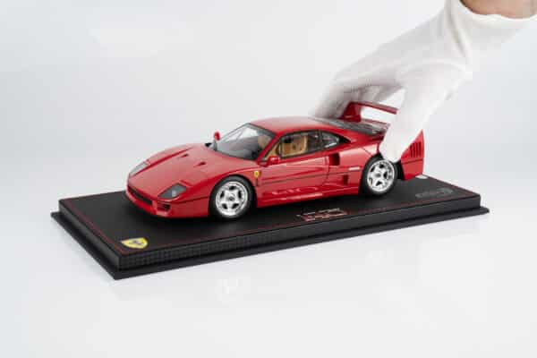 BBR 1:18 Ferrari F40 1987 Rosso Corsa Ex Nigel Mansell (P18168NM) Limited Edition Resin Model (With Showcase) 12 BBR 1:18 Ferrari F40 1987 Rosso Corsa Ex Nigel Mansell (P18168NM) Limited Edition Resin Model (With Showcase)