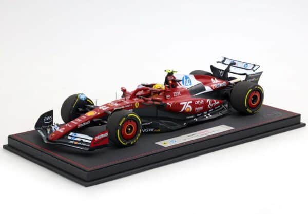 BBR 1:18 Ferrari SF-25 #44 Lewis Hamilton Monaco GP 2025 Shell 75 Years Luxury Pack (P18267C44DIE) Diecast Model 13 BBR 1:18 Ferrari SF-25 #44 Lewis Hamilton Monaco GP 2025 Shell 75 Years Luxury Pack (P18267C44DIE) Diecast Model