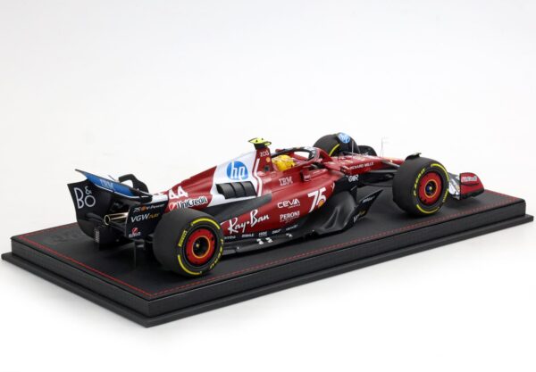 BBR 1:18 Ferrari SF-25 #44 Lewis Hamilton Monaco GP 2025 Shell 75 Years Luxury Pack (P18267C44DIE) Diecast Model 12 BBR 1:18 Ferrari SF-25 #44 Lewis Hamilton Monaco GP 2025 Shell 75 Years Luxury Pack (P18267C44DIE) Diecast Model