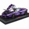 BBR - 1:18 Ferrari LaFerrari 2012 Violet Purple - Limited Edition Diecast Model with Showcase 40 BBR - 1:18 Ferrari LaFerrari 2012 Violet Purple - Limited Edition Diecast Model with Showcase