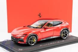 BBR - 1:18 Ferrari Purosangue Diecast Panoramic Roof Rosso Corsa (Luxury Pack) - Limited Edition Diecast Model