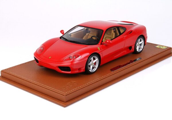 BBR P18204A 1:18 Ferrari 360 Modena Manual Transmission Red 1999 Resin Model Car