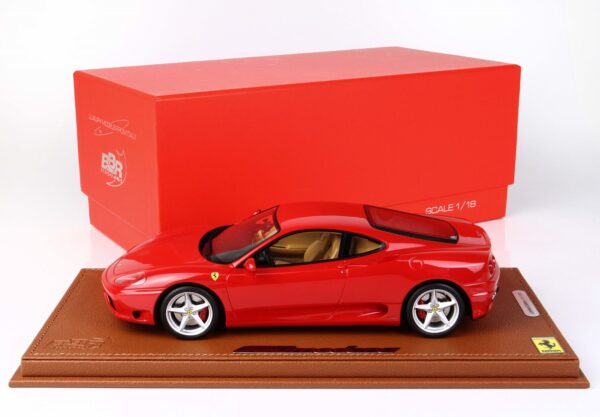 BBR P18204A 1:18 Ferrari 360 Modena Manual Transmission Red 1999 Resin Model Car