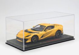 BBR - 1:18 Ferrari 812 Competizione Tristrato Giallo Yellow Tailor Made - Limited Edition Special Carbon Box with Showcase