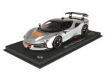BBR - 1:18 Ferrari SF90 XX Stradale Bianco Artico and Flash Orange - Limited Edition Resin Model