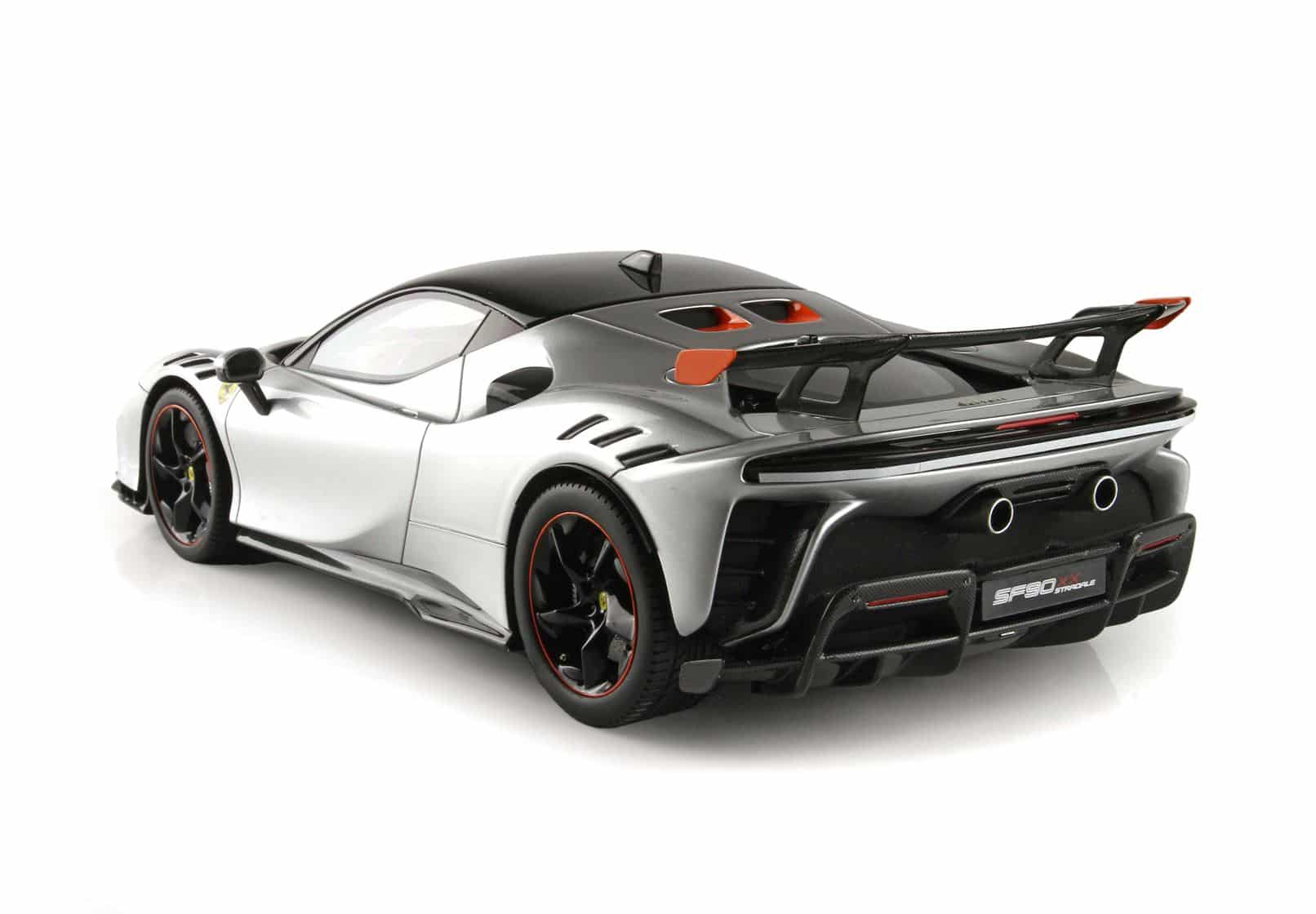 BBR - 1:18 Ferrari SF90 XX Stradale Bianco Artico and Flash Orange - Limited Edition Resin Model 5 BBR P18237A Ferrari SF90XX Bianco 7.JPG