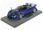 BBR - 1:18 Pagani Imola 2020 Carbon Blue - Limited Edition Resin Model with Showcase