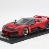 BBR 1:12 Ferrari F80 Rosso Corsa Supercar - Bicolour Carbon & Silver Wheels (BBR1223H) Limited Edition Resin Model 4 BBR 1:12 Ferrari F80 Rosso Corsa Supercar - Bicolour Carbon & Silver Wheels (BBR1223H) Limited Edition Resin Model