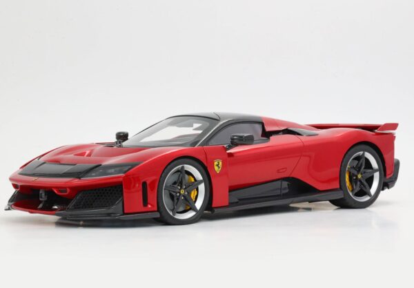 BBR 1:12 Ferrari F80 Rosso Corsa Supercar - Bicolour Carbon & Silver Wheels (BBR1223H) Limited Edition Resin Model 9 BBR 1:12 Ferrari F80 Rosso Corsa Supercar - Bicolour Carbon & Silver Wheels (BBR1223H) Limited Edition Resin Model