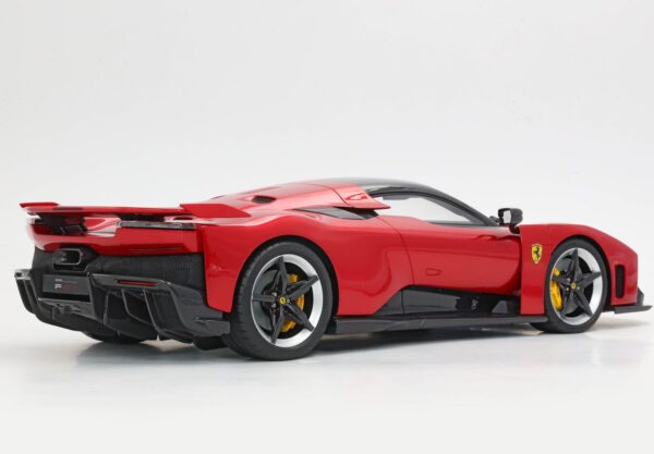 BBR 1:12 Ferrari F80 Rosso Corsa Supercar - Bicolour Carbon & Silver Wheels (BBR1223H) Limited Edition Resin Model 10 BBR 1:12 Ferrari F80 Rosso Corsa Supercar - Bicolour Carbon & Silver Wheels (BBR1223H) Limited Edition Resin Model