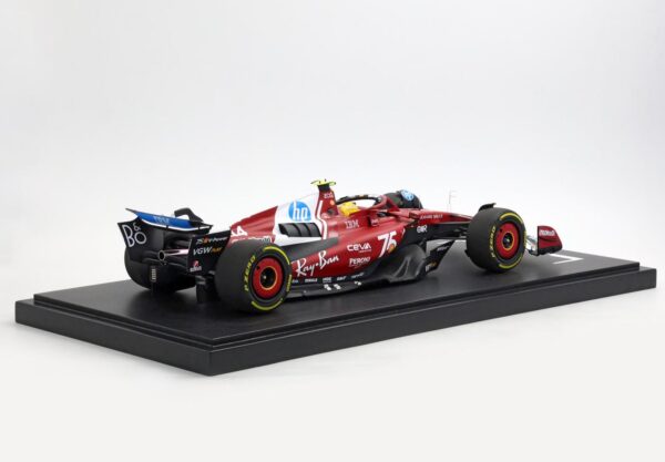 BBR 1:12 Ferrari SF-25 Monaco GP 2025 - 75th Anniversary Shell Livery - Hamilton No.44 (BBR1227C44) Limited Edition Resin Model 7 BBR 1:12 Ferrari SF-25 Monaco GP 2025 - 75th Anniversary Shell Livery - Hamilton No.44 (BBR1227C44) Limited Edition Resin Model