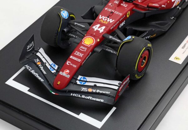 BBR 1:12 Ferrari SF-25 Monaco GP 2025 - 75th Anniversary Shell Livery - Hamilton No.44 (BBR1227C44) Limited Edition Resin Model 11 BBR 1:12 Ferrari SF-25 Monaco GP 2025 - 75th Anniversary Shell Livery - Hamilton No.44 (BBR1227C44) Limited Edition Resin Model