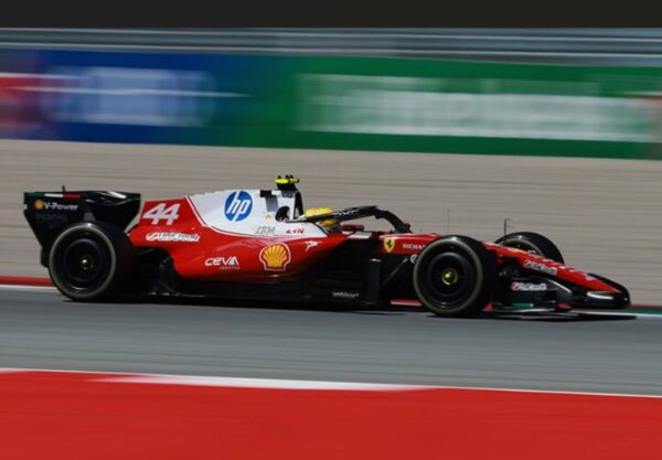 BBR 1:12 Ferrari SF-26 Spanish GP 2026 - Hamilton (with Driver Figure) (BBR1229C44) Limited Edition Resin Model