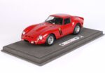 BBR 1:18 Ferrari 250 GTO 1962 Red with Showcase - Limited Edition Resin Model