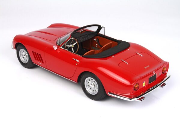 BBR 1816C1 Ferrari 275 GTS/4 Nart Spider 1967 Red Resin Model 1:18