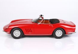 BBR 1816C1 Ferrari 275 GTS/4 Nart Spider 1967 Red Resin Model 1:18
