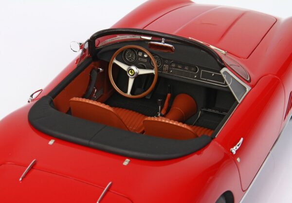 BBR 1816C1 Ferrari 275 GTS/4 Nart Spider 1967 Red Resin Model 1:18