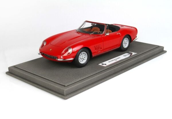 BBR 1816C1 Ferrari 275 GTS/4 Nart Spider 1967 Red Resin Model 1:18