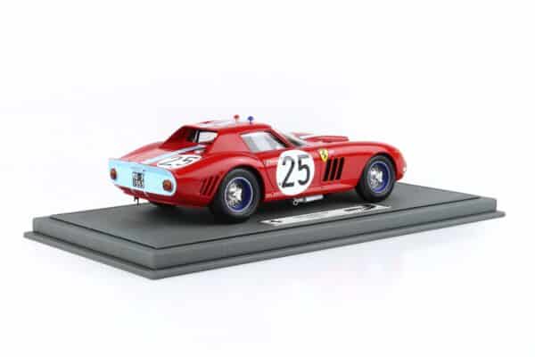 BBR 1:18 Ferrari 250 GTO No.25 24h Le Mans 1964 Innes Ireland, Tony Maggs with Showcase (BBR1846D) Limited Edition Resin Model 13 BBR 1:18 Ferrari 250 GTO No.25 24h Le Mans 1964 Innes Ireland, Tony Maggs with Showcase (BBR1846D) Limited Edition Resin Model