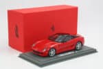 BBR - 1:18 Ferrari 599 GTB Fiorano 2006 Manual Rosso Corsa, Black Interior (Made in Italy) - Limited Edition Resin Model
