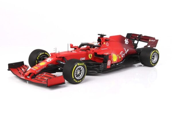 BBR 211806ER Ferrari F1 SF21 Imola GP 2021 Yellow Tires Diecast Model Car