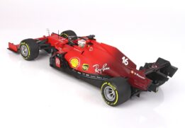 BBR 211806ER Ferrari F1 SF21 Imola GP 2021 Yellow Tires Diecast Model Car