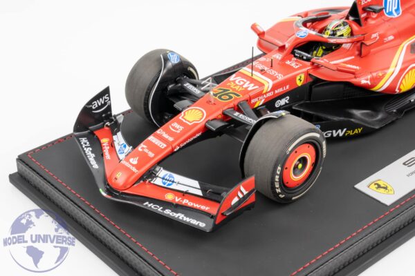 BBR - 1:18 Ferrari SF24 No.16 Charles Leclerc Winner Italian GP 2024 - Limited Edition Diecast Model (Luxury Edition) 14 BBR - 1:18 Ferrari SF24 No.16 Charles Leclerc Winner Italian GP 2024 - Limited Edition Diecast Model (Luxury Edition)