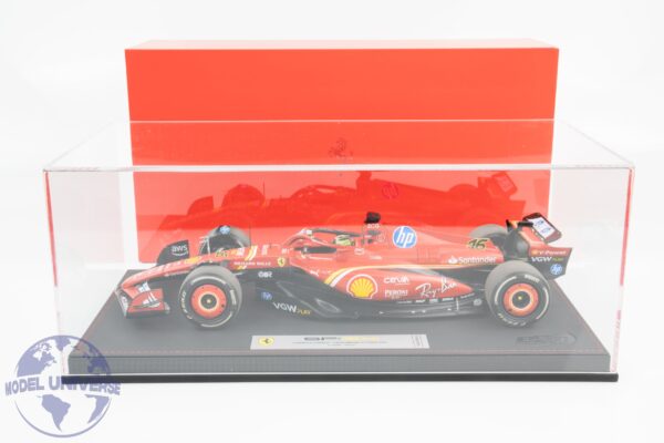BBR - 1:18 Ferrari SF24 No.16 Charles Leclerc Winner Italian GP 2024 - Limited Edition Diecast Model (Luxury Edition) 17 BBR - 1:18 Ferrari SF24 No.16 Charles Leclerc Winner Italian GP 2024 - Limited Edition Diecast Model (Luxury Edition)
